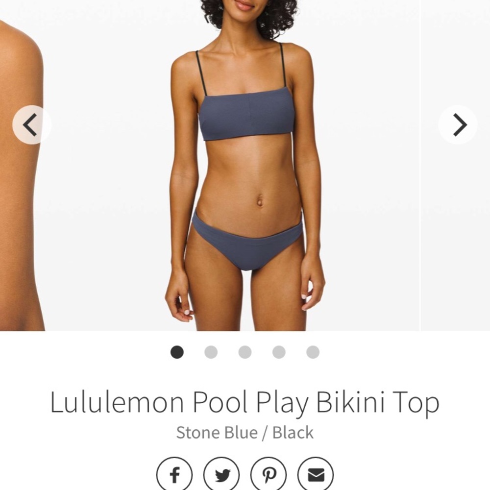 Lululemon Pool Play Bikini Top